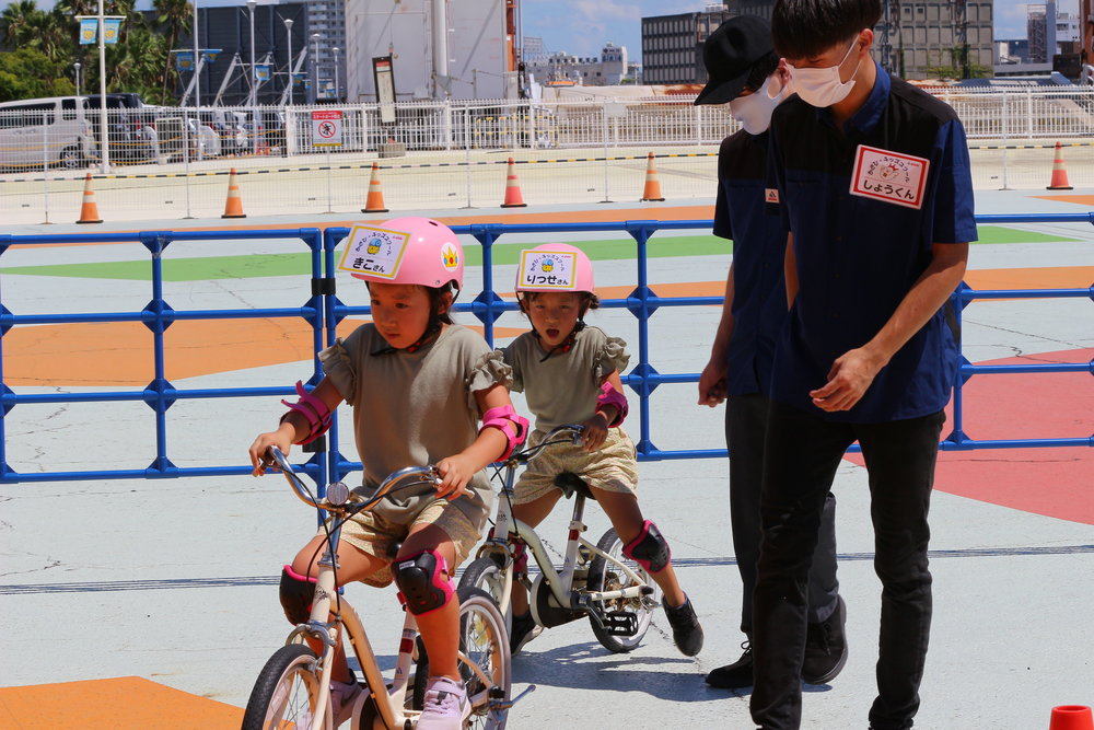 子供自転車練習教室 補助輪外して乗ってみよう！ あさひのキッズ